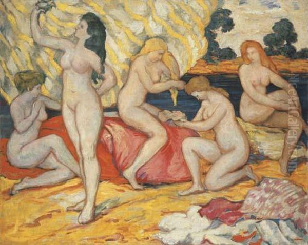 Les Baigneuses - view 1