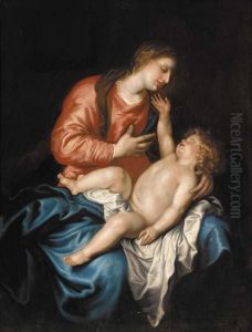 The Madonna And Child by Sir Anthony Van Dyck