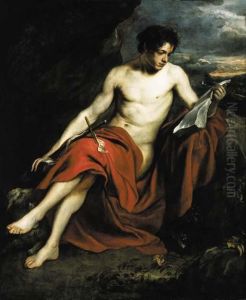 Saint John The Baptist In The Wilderness by Sir Anthony Van Dyck