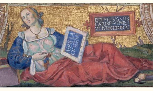 Allegorie De Sybille - Hommage A Pinturicchio - view 1