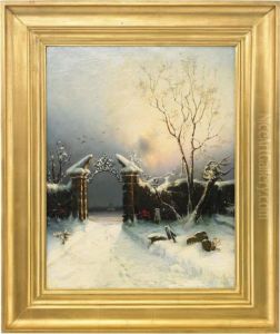 The Gate In Winter