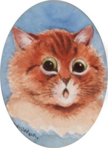 Study Of Cats Head's - view 1