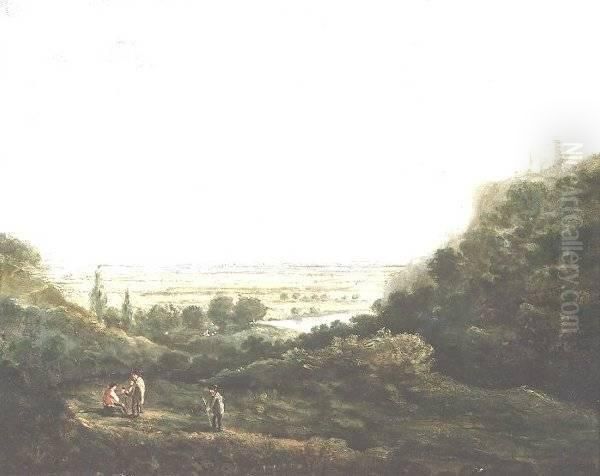 Landscape With Figures And Distant Castle - view 1