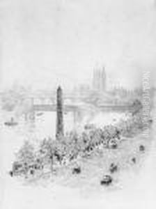 Cleopatra's Needle by William Lionel Wyllie