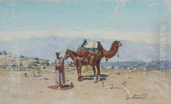 Before The Mosque At Samarkand; And The Bazaar At Samarkand ; Andmidday Prayers by Richard Karlovich Zommer