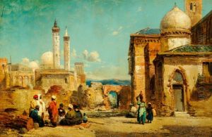 Scene in Morocco by William James Muller