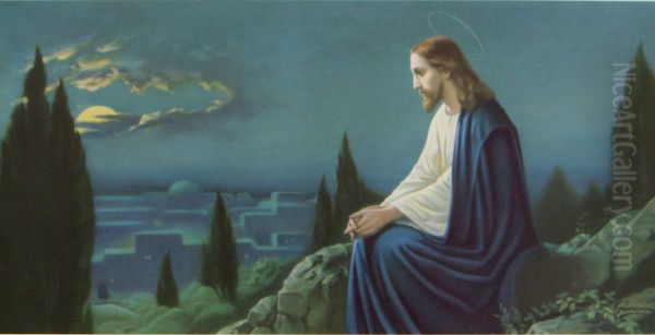 Christus am Olberg - view 1