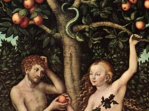 Adam And Eva by Lucas The Elder Cranach