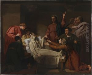 The Raising of Jairus' Daughter by Henry Thomson