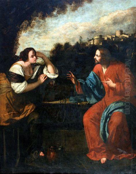Christ and the Woman at Samaria - view 1