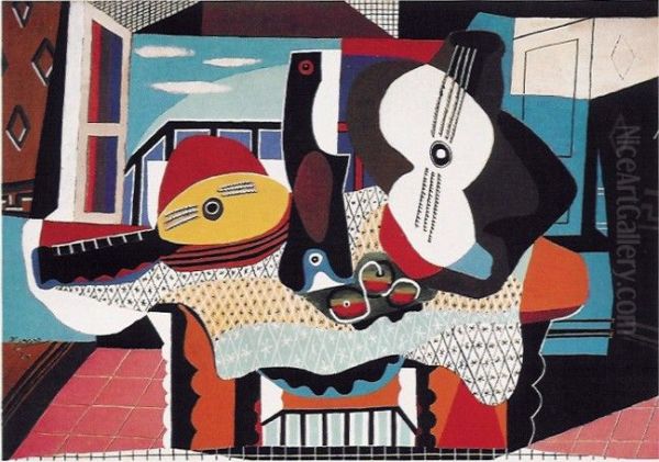 Mandolin and Guitar - view 1