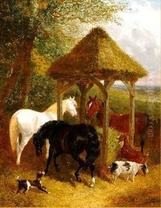 On the Farm by John Frederick Herring, Junior
