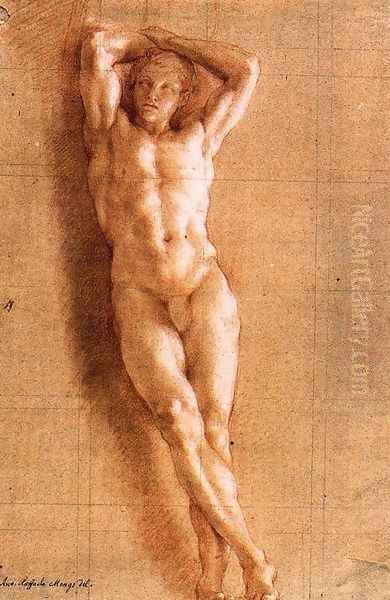 Study naked for a Telamon 2 - view 1