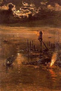 La Laguna de Venecia by Antonio Munoz Degrain