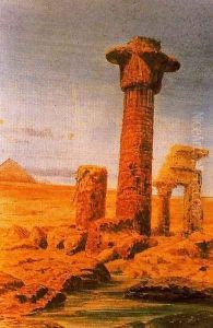 Una vista de El Cairo by Antonio Munoz Degrain