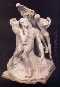 Monument to Victor Hugo (First Project) by Auguste Rodin