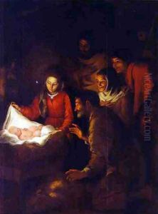 Adoration of the Shepherds by Bartolome Esteban Murillo