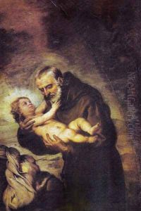 Saint Felix de Cantalicio by Bartolome Esteban Murillo