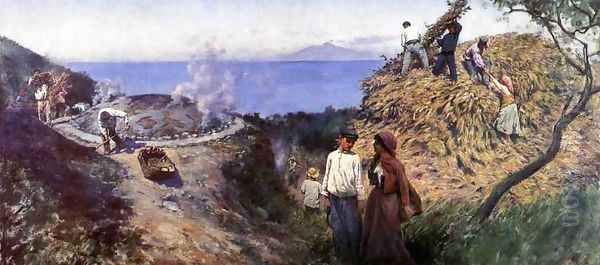 Harvesting Scene - view 1