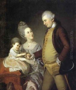 John Cadwalader Family by Charles Willson Peale