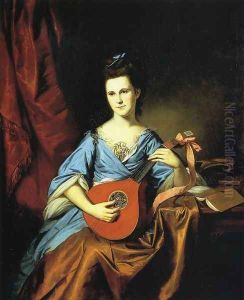 Julia Stockton (Mrs. Benjamin) Rush by Charles Willson Peale