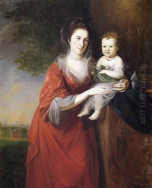 Mrs. John Dickenson and Her Daughter - view 1