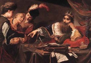 Croesus Receiving Tribute from a Lydian Peasant Croesus Receiving Tribute from a Lydian Peasant