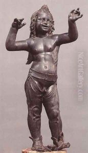 Allegoric Figure of a Boy (Atys), front view by Donatello (Donato di Niccolo)