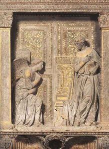 Annunciation 2 by Donatello (Donato di Niccolo)