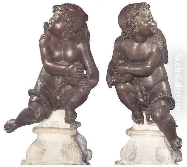 Candelabra Angels - view 1