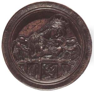 Chellini Madonna, recto by Donatello (Donato di Niccolo)