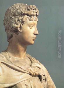 David [detail] by Donatello (Donato di Niccolo)