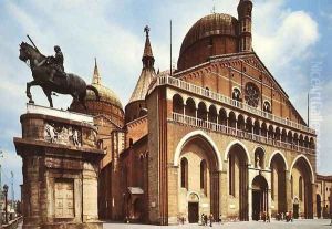 Equestrian Statue of Gattamelata by Donatello (Donato di Niccolo)