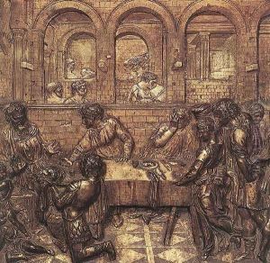 Herod's Banquet by Donatello (Donato di Niccolo)
