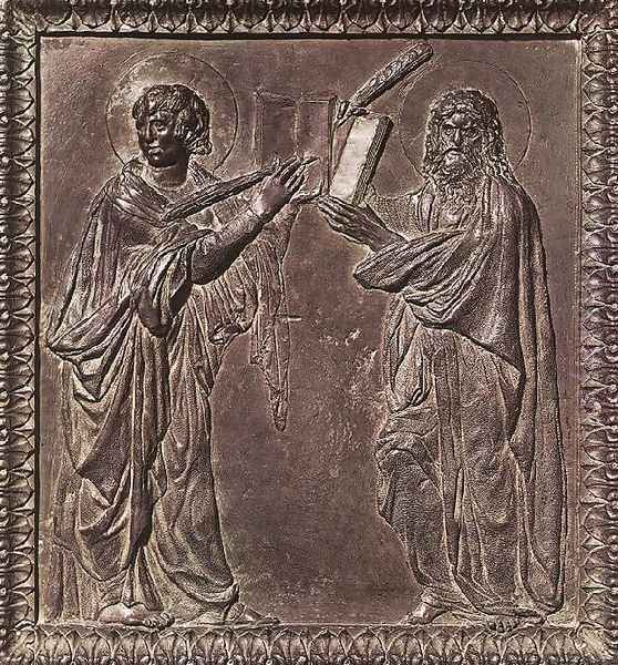 Panel of the door with the Martyrs - view 1