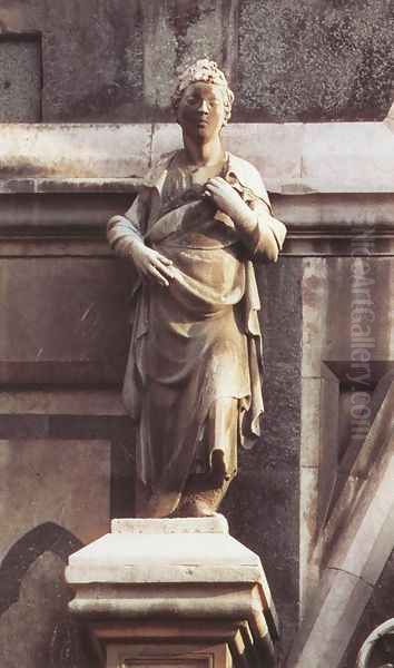 Prophet (left of the Porta della Mandorla) - view 1