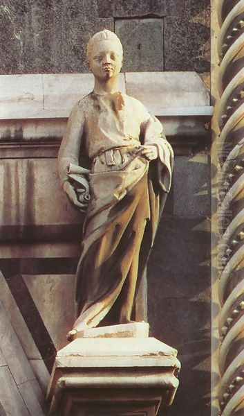 Prophet (right of the Porta della Mandorla) - view 1