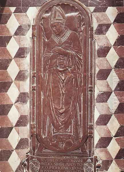 Tombstone of Bishop Giovanni Pecci - view 1