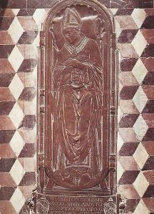 Tombstone of Bishop Giovanni Pecci