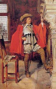 Knight awaiting hearing by Eduardo Zamacois y Zabala