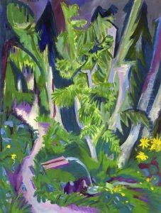 Mountain Forest by Ernst Ludwig Kirchner