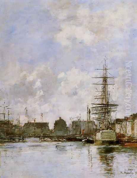 Le Havre, Le Bassin du Commerce - view 1