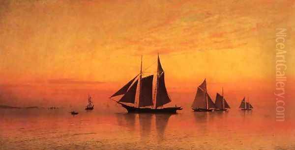Calm at Sunset - view 1