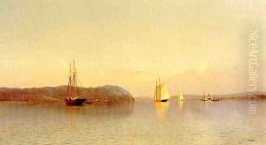 Late Afternoon, Haverstraw Bay by Francis Augustus Silva
