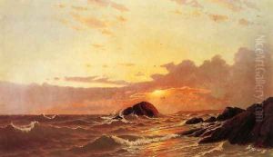 Off Newport, Rhode Island by Francis Augustus Silva