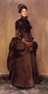 Elizabeth Boott Duveneck I by Frank Duveneck