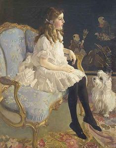 Girl with dog Girl with dog
