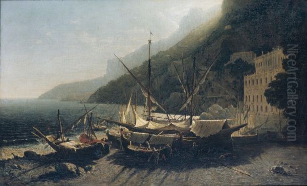 View at Amalfi, Bay of Salerno - view 1
