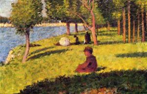 Figures of assises by Georges Seurat