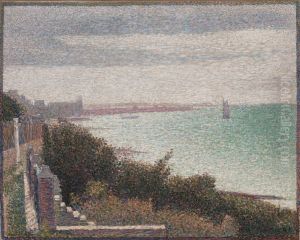 Grandcamp, Evening by Georges Seurat
